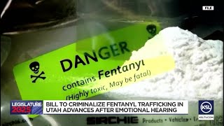 Emotional lawmaker describes Utah's fentanyl crisis as enforcement bill advances