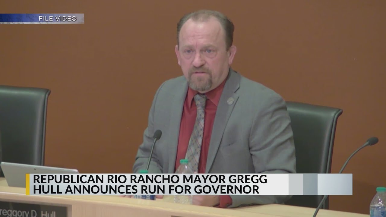 Greg Hull Rio Rancho Gregg Hull announces campaign for Governor of New Mexico - YouTube