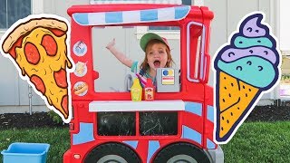 Adley Pretend Play with Food Truck Toy screenshot 2