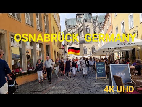 Osnabrück,Germany  4k walk, street walk tour#germany #walkingtour #tour #travel #subscribe