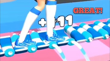 Satisfying. All Levels Gameplay Android,iOS ASMR Tippy Toe Part 4