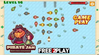 Pirate Jam ★ Gameplay & 100% Walkthrough ★ PC Steam [ Free to Play ] casual game 2022