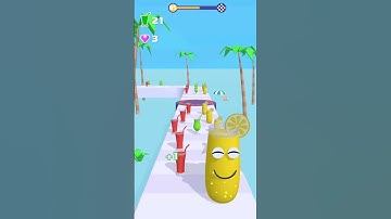 Juice Run - Level 85 Gameplay Walkthrough (iOS, Android) #shorts #subscribe