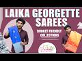 Laika Georgette sarees ll budget friendely collections ll @sureshsareebusiness
