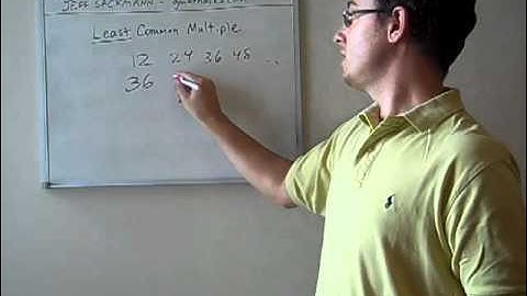 GMAT Hacks: Least Common Multiple