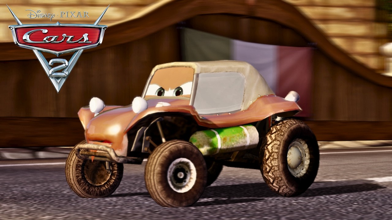 Pixar Disney - Cars 2 - Figurine ne roule pas Finn McMissile 7 cm