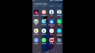 'one tap lock screen' app in Samsung Galaxy A2 core...😮😮😮 screenshot 4