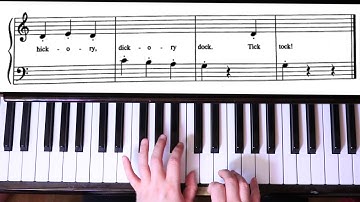 Hickory, Dickory Dock I Piano Song 11 I Michael Aaron Primer Performance Book