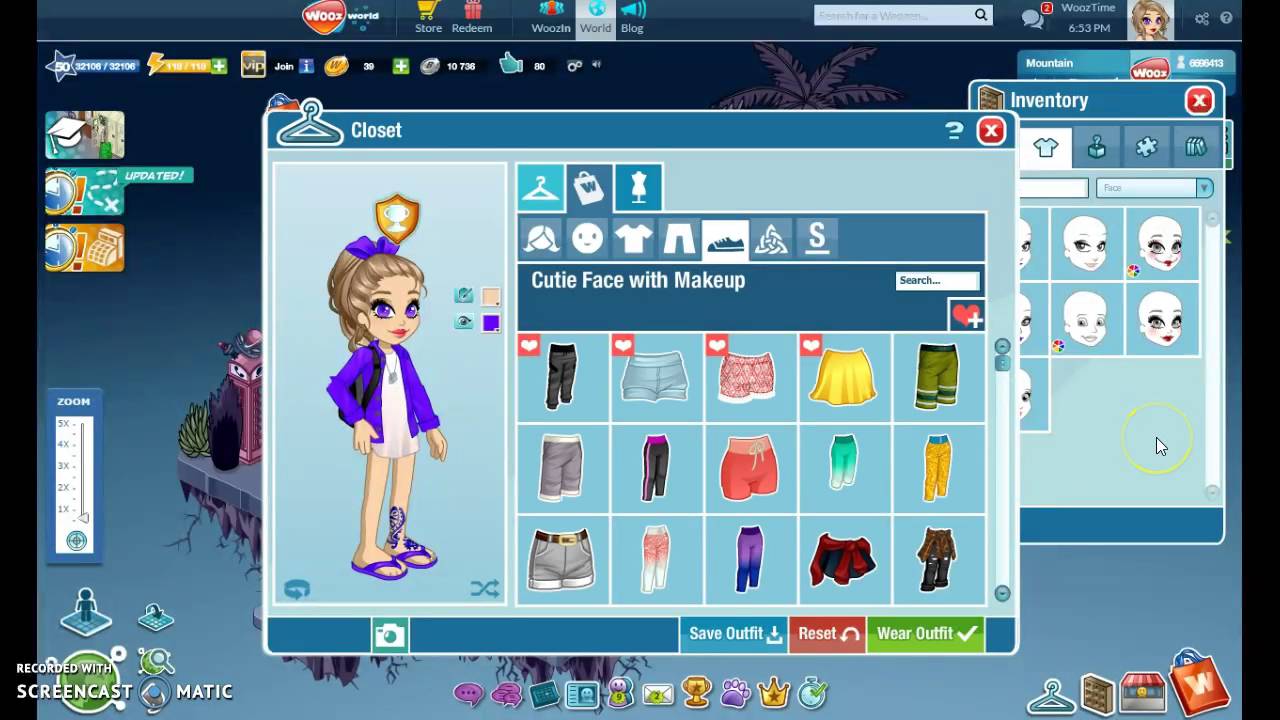 How to change an item that isnt colorable WOOZWORLD