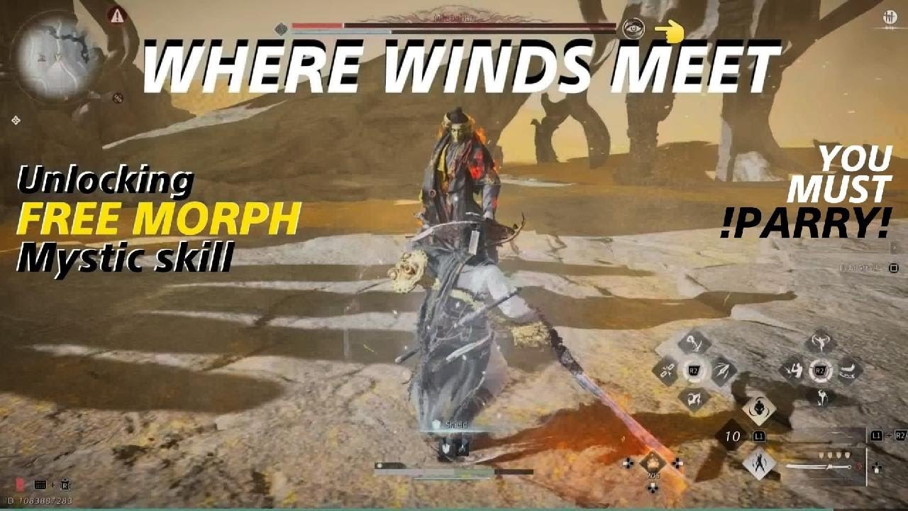 Unlocking FREE MORPH mystic skill [2026] - WHERE WINDS MEET - YouTube