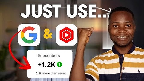 How I used this New Trick on YouTube to get 1000 Subscribers in Just 14 days using Google