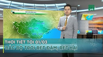 Bắc Bộ KKL tăng cường, trời rét đậm rét hại|VTC14 GREEN