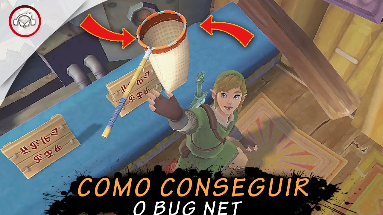 Miniatura do vídeo The Legend Of Zelda: Skyward Sword Hd, Como conseguir o Bug net + espaço extra | super dica PT BR
