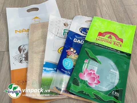 Video Bao Bì Túi Đựng Gạo 2kg, 5kg, 10kg Giá Siêu Rẻ - Lựa Chọn Tốt Nhất Cho Bạn | Vinpack - youtube