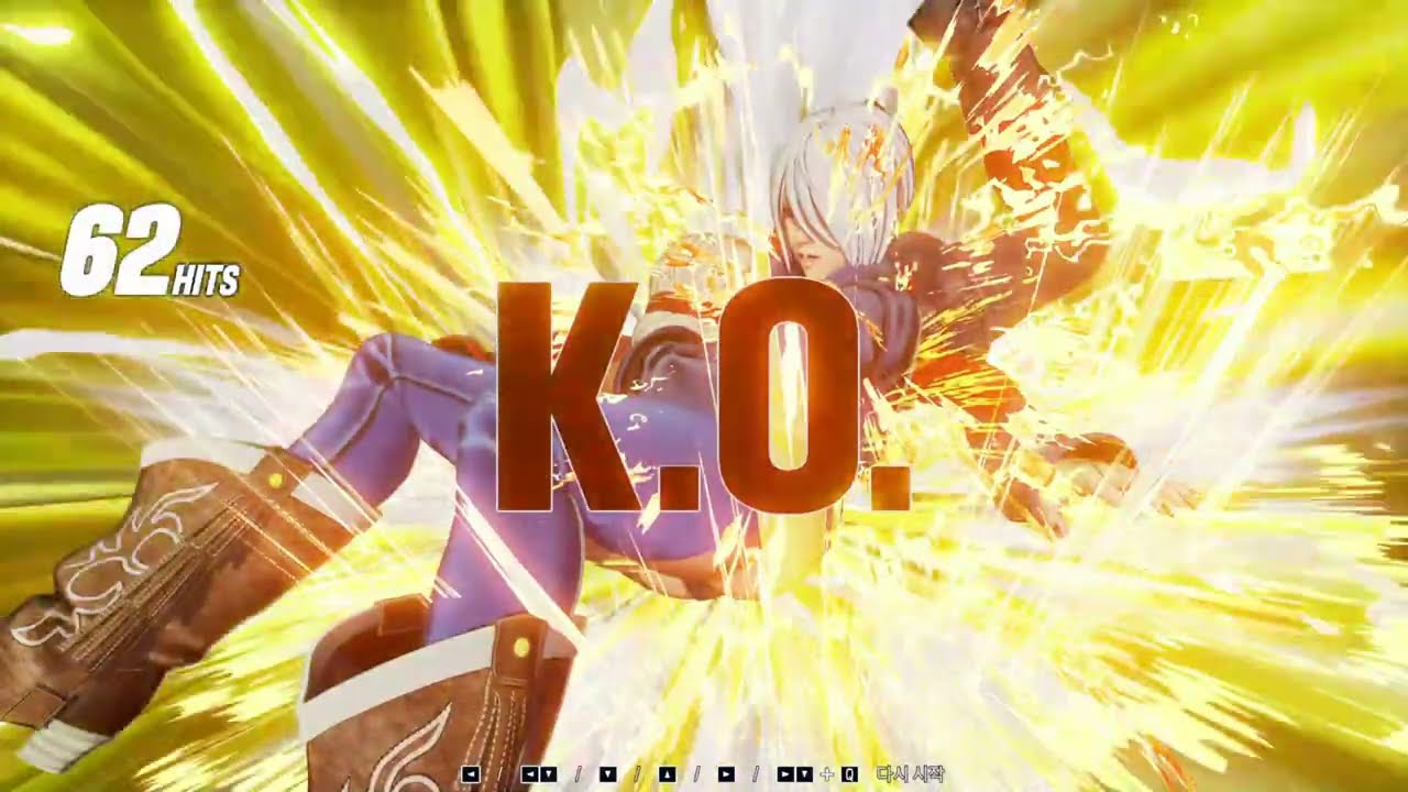 KOF XV ANGEL 1.62 STUN TOD COMBO