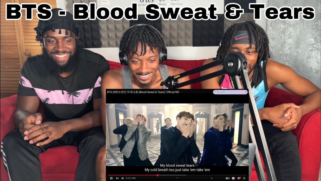 BTS - Blood Sweat & Tears Official MV (GROUP REACTION) 🔥🔥🔥