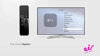 eir TV | Resetting the Apple TV.