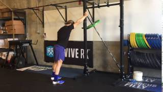 Single Arm Landmine Press