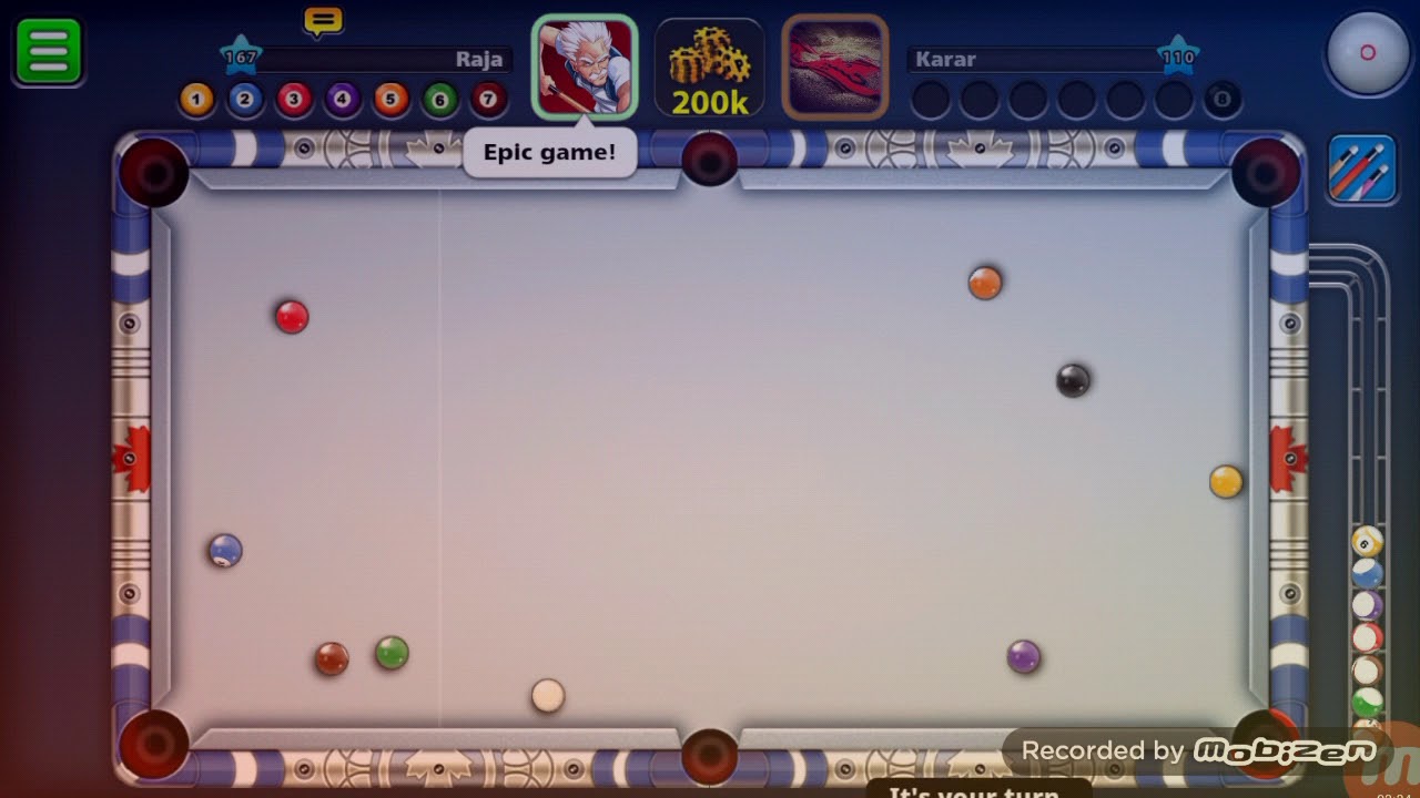 Raja 8 ball pool - YouTube