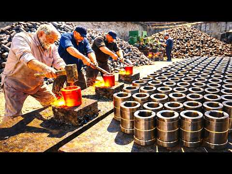 Amazing craftsmanship || Seeing the Process of Making a Truck Wheel Opening Machine Head