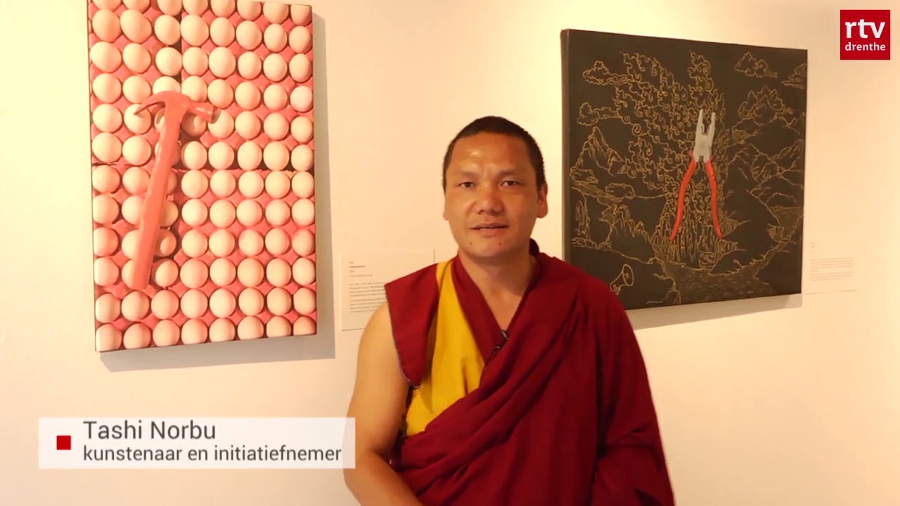 Expositie van Tibetaanse kunstenaars in Emmen
