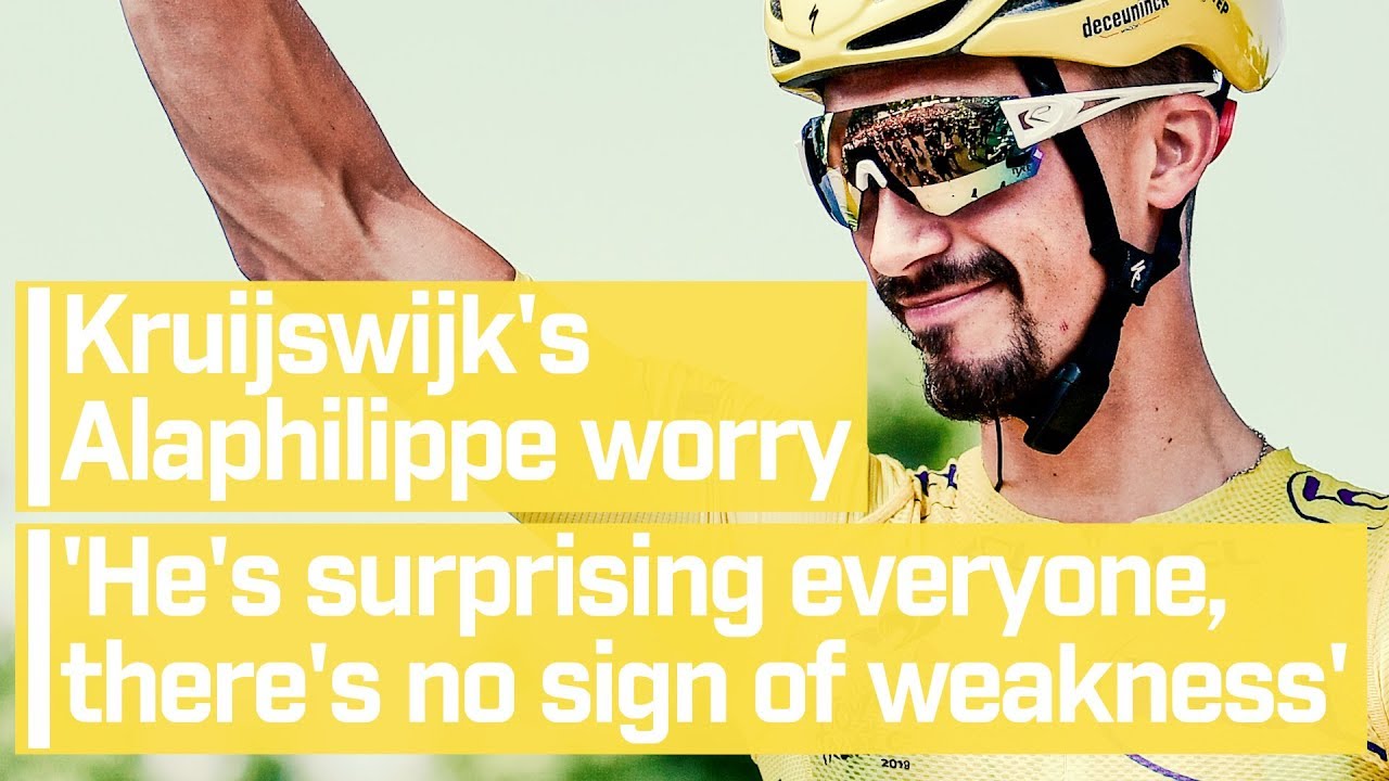 video journalist kit Kruijswijk's Alaphilippe worry: 'He's surprising everyone, there's no sign of weakness'