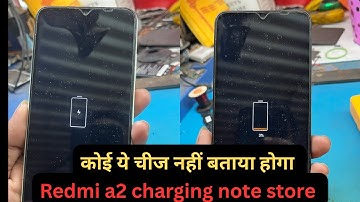 redmi a2 charging not store||redmi a2 charging show but not charging