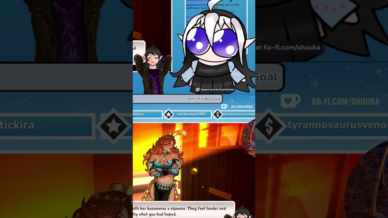 My boyfriend almost made me die of laughter #gaming #twitchstreamer #dateeverythinggame