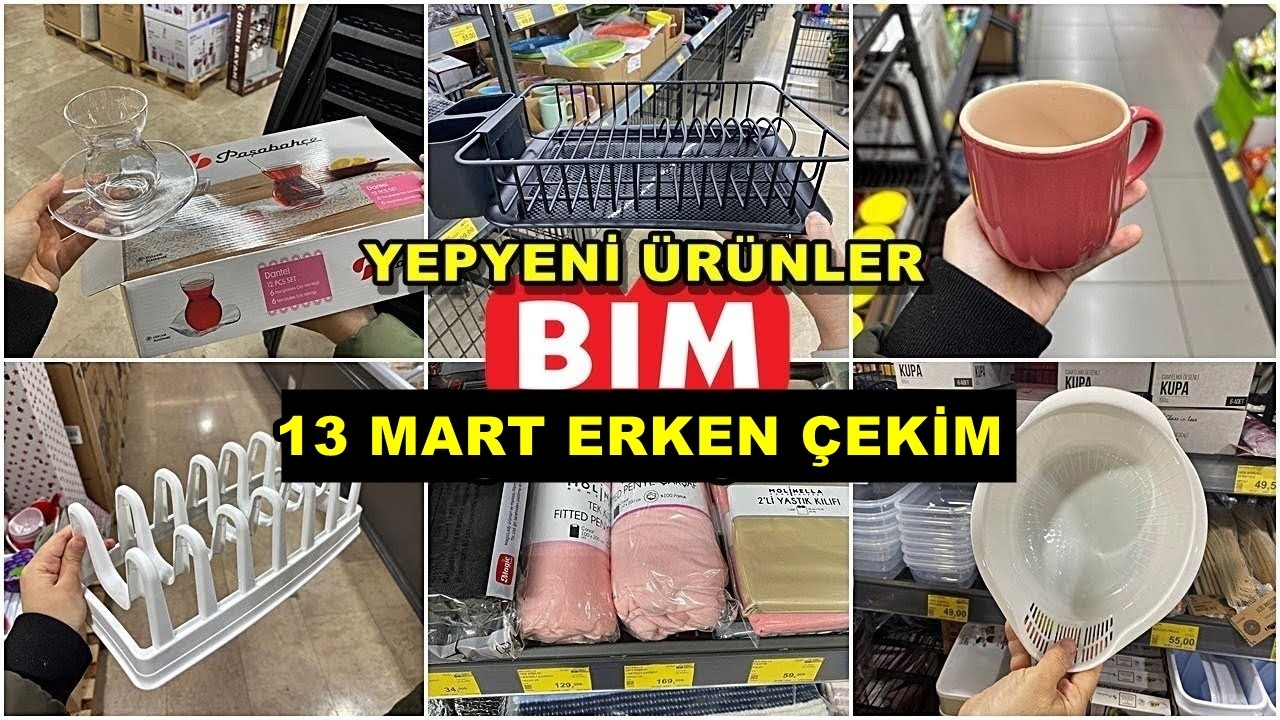 BİME KOŞUN GELDİ HEMEN ALDIK💃BİM 13 MART 2026 CUMA💃/GERÇEK İLK VE TEK ERKEN ÇEKİM❗️/YEPYENİ ÜRÜNLER/