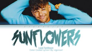 Louis Tomlinson | Sunflowers [Color Coded Lyrics By: vigorcari)