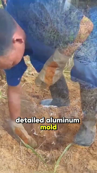 Molten Metal   Anthill = Incredible Hidden Architecture! 🎥⚙️