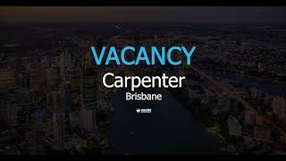 Carpenter   VACANCY