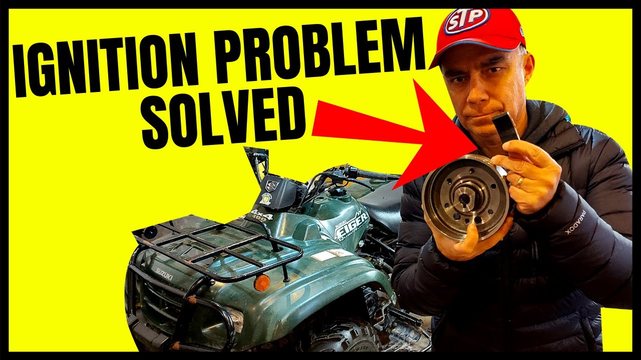 ATV Hard to Start When Cold // Suzuki Eiger 400 Flywheel Loose