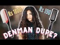 DENMAN BRUSH DUPE? - Trying Brush Coils | Miniso Brush VS 7 Row Denman Brush on Wavy Hair