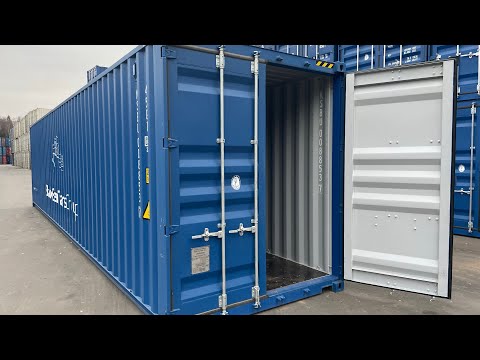 Обзор Морских контейнеров 40 футов, вопросы по цене и доставки #container #steel #truck #контейнеры