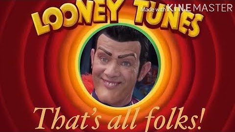 Lazy town we are number one YTP: Robbie’s brothers fall out the air ducts.