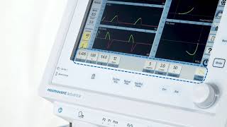 TECME | Basic uses of the ventilator | On-screen information