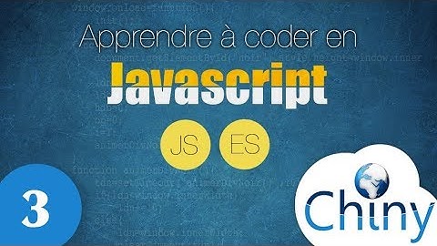 Javascript (3) - Les fonctions