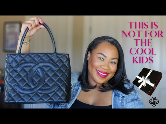 Chanel Medallion Tote Unboxing Vintage Fashionphile Find