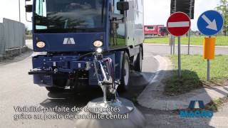 Balayeuse Aspiro-Chargeuse Macro M60 / CMAR M60 / Street Sweeper, Balai de Rue, Street Cleaner