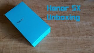 Honor 5X Unboxing