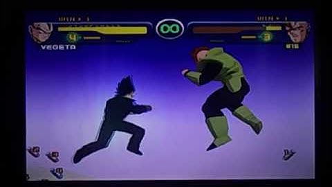 Dragon Ball Z Budokai(Gamecube)-Vegeta vs Android 16