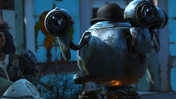 Fallout 4 - Codsworth MAX AFFINITY "Robot Sympathy" Perk Unlocked