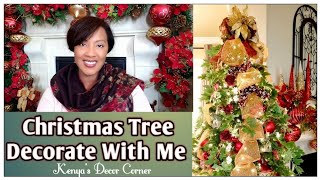 Dining Room Christmas Tree Decorate With Me | Festive Friday Holiday Holiday Decor