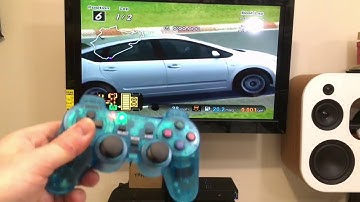 Playing an Original PS2 with a Wireless Remote in 1080i (this is great)