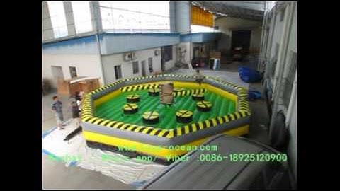 inflatable meltdown game