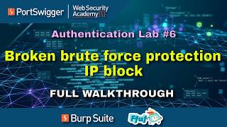 Broken Brute-force Protection, IP block | [BURP CE] [FFUF] [FAST] [2026]