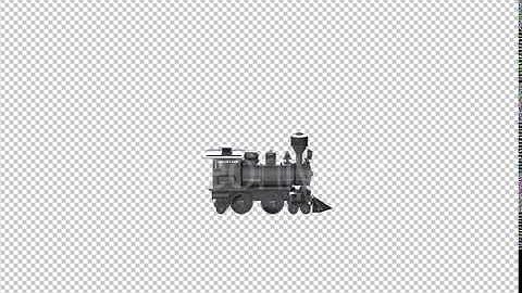 Metal Toy Train | Motion Graphics - Envato elements