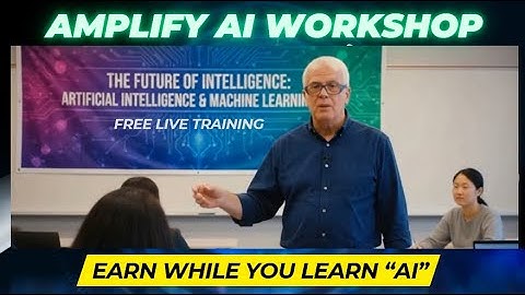 Welcome Ryan Colon to Our Amplify AI Workshop Where You Earn While You Learn!