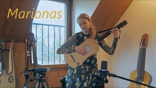 Ieva Baltmiskyte plays Marionas by Francisco Guerau on baroque guitar